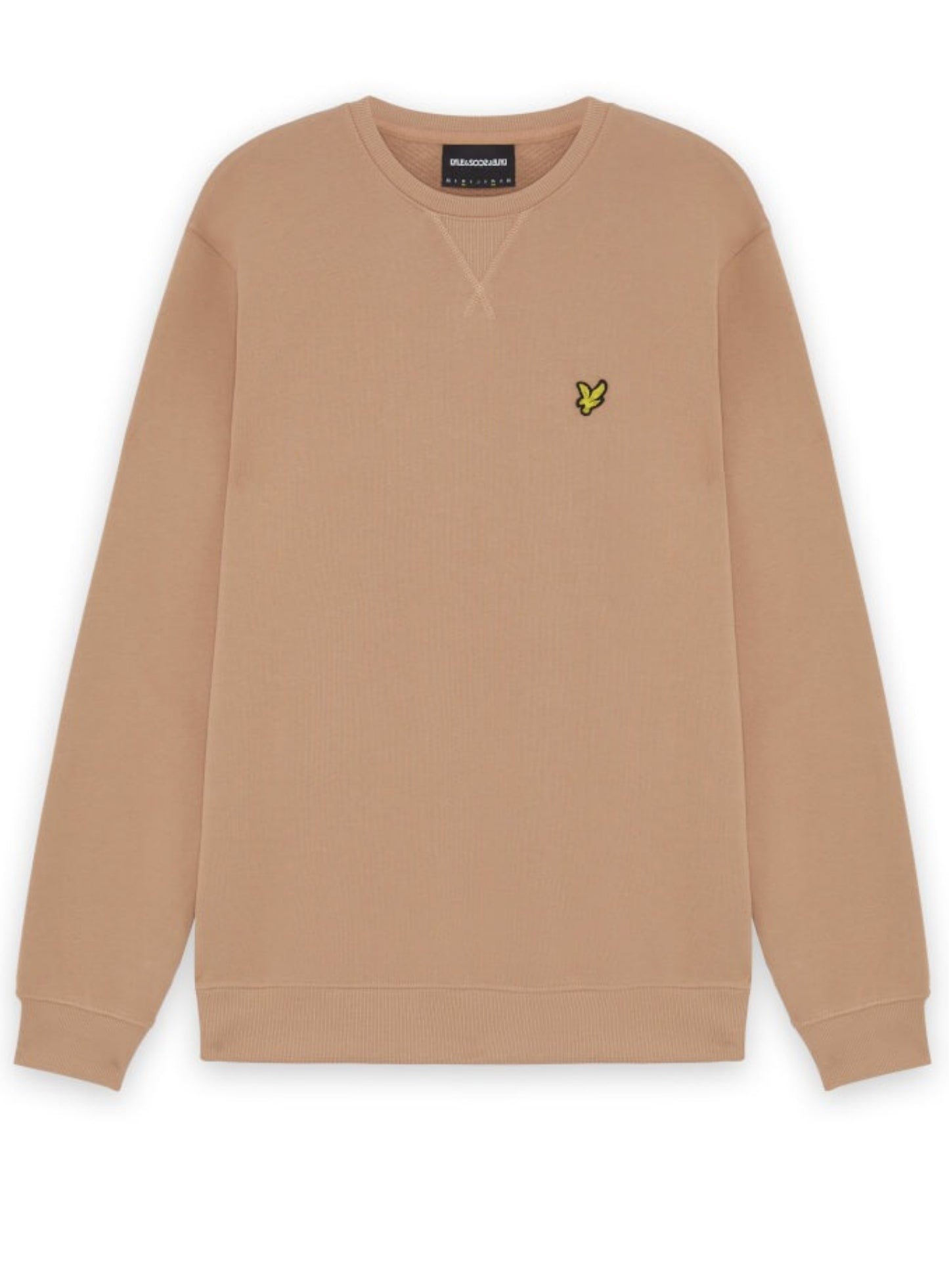 LYLE & SCOTT Cotton Crew Neck Sweatshirt Barley