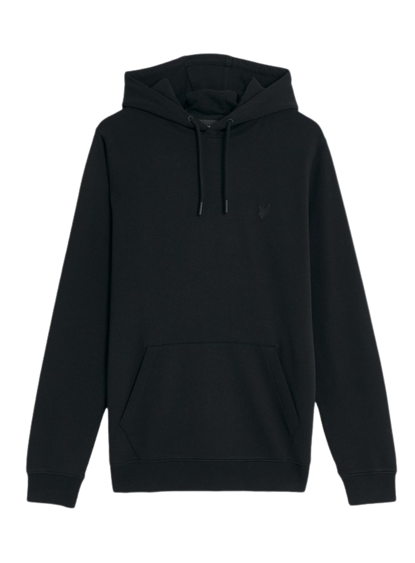 LYLE & SCOTT Superfine Cotton Loopback Hoodie Jet Black