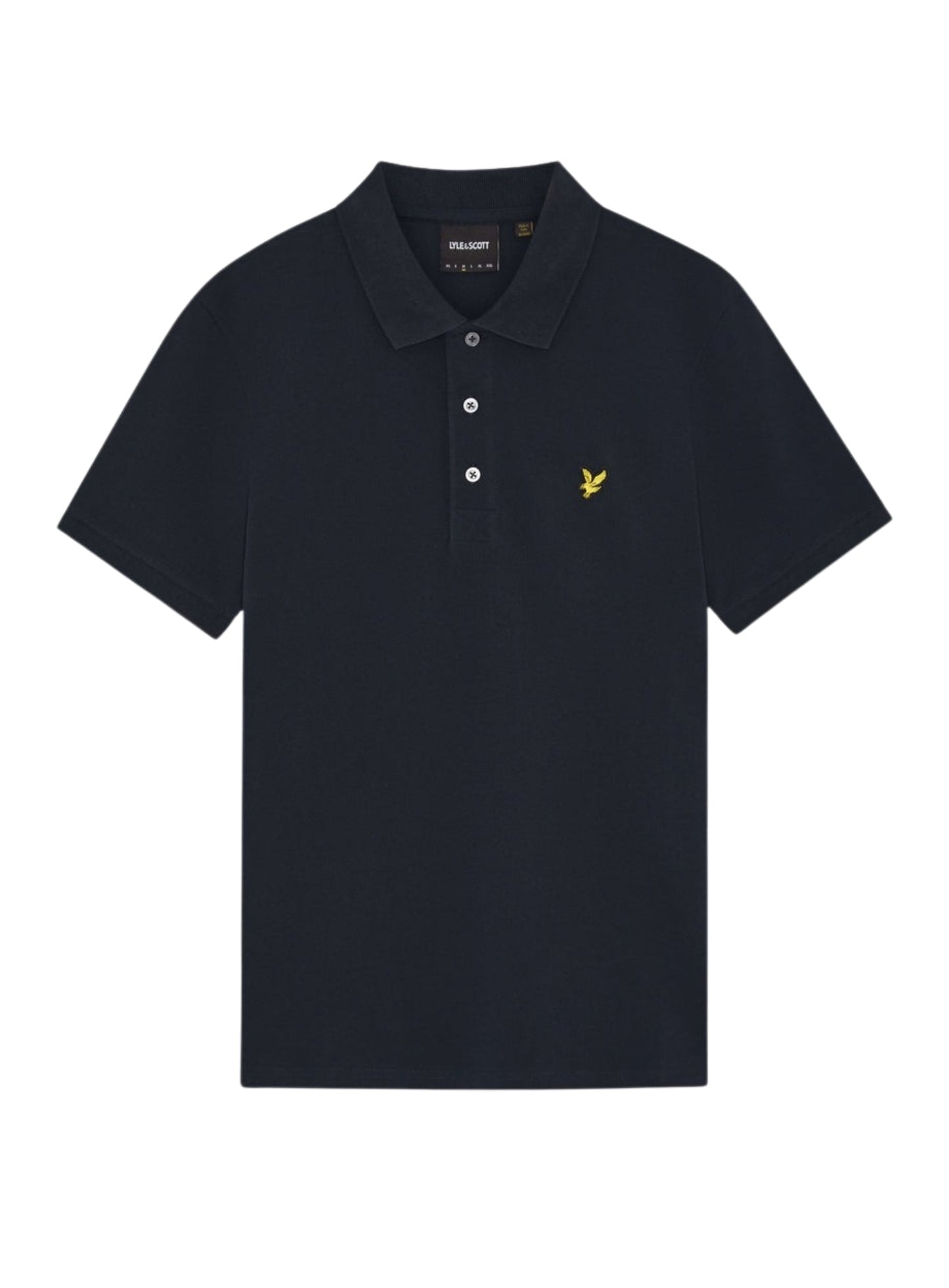 LYLE & SCOTT Plain Polo Shirt Graystone