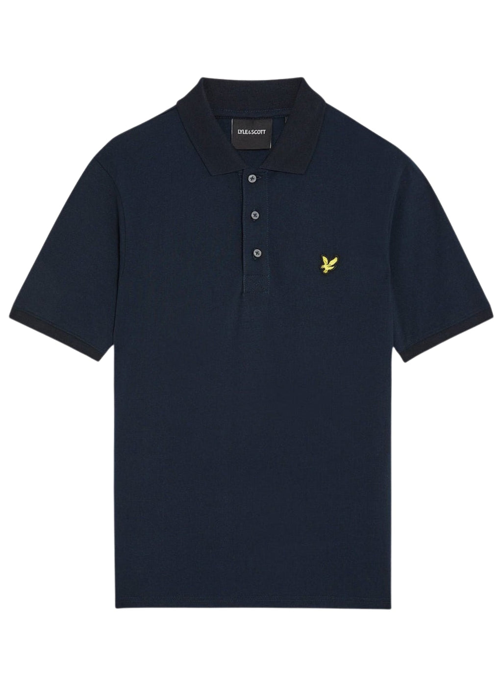 LYLE & SCOTT Cotton Polo Shirt Dark Navy