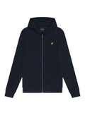 LYLE & SCOTT Zip Through Hoodie Dark Navy