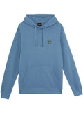 LYLE & SCOTT Loopback Cotton Hoodie Ocean Sky