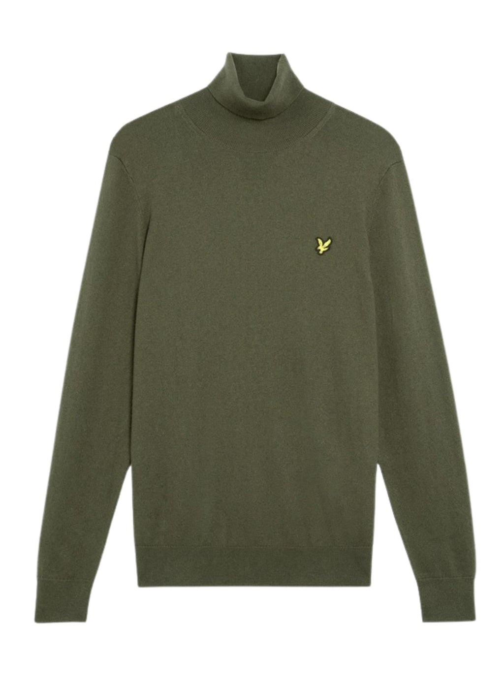 LYLE & SCOTT Cotton Merino Turtleneck Jumper Deep Depths