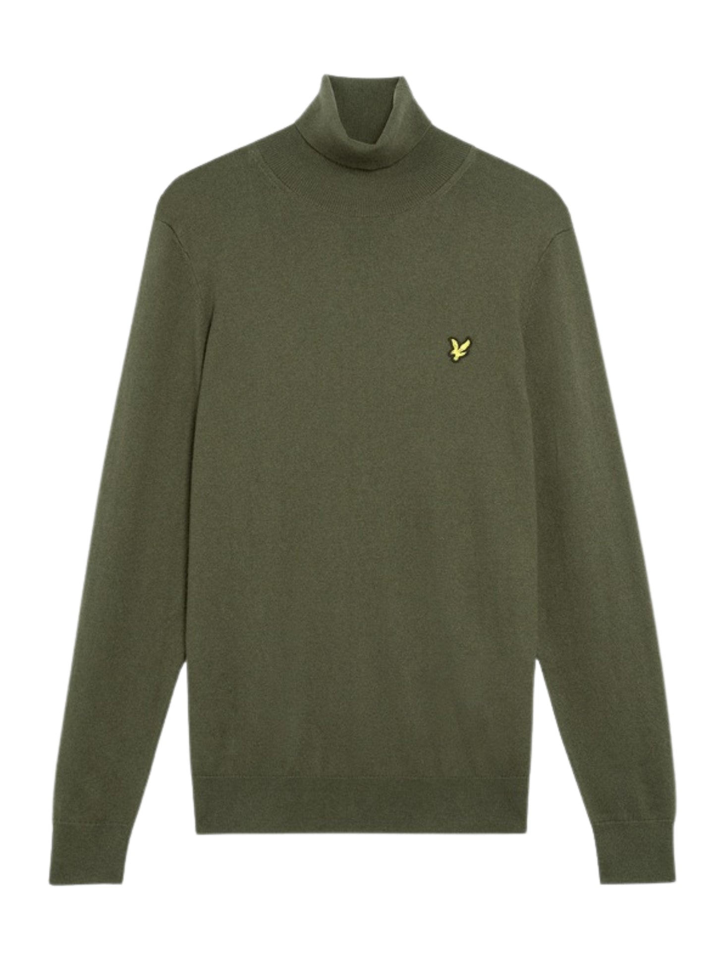 LYLE & SCOTT Cotton Merino Turtleneck Jumper Deep Depths