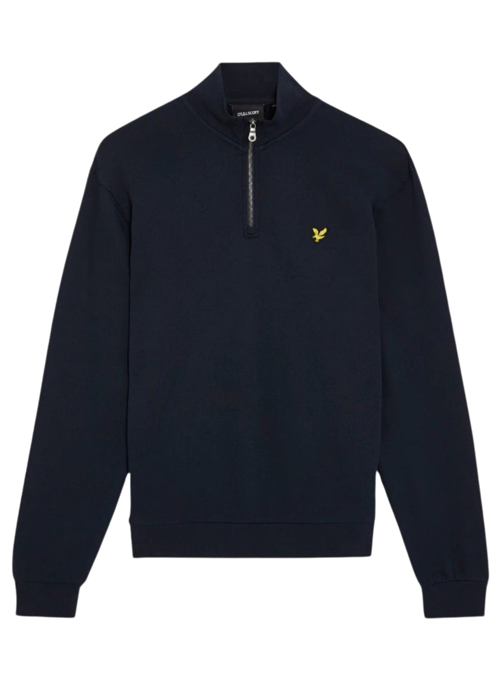 LYLE & SCOTT Loopback Quarter Zip Sweat Dark Navy