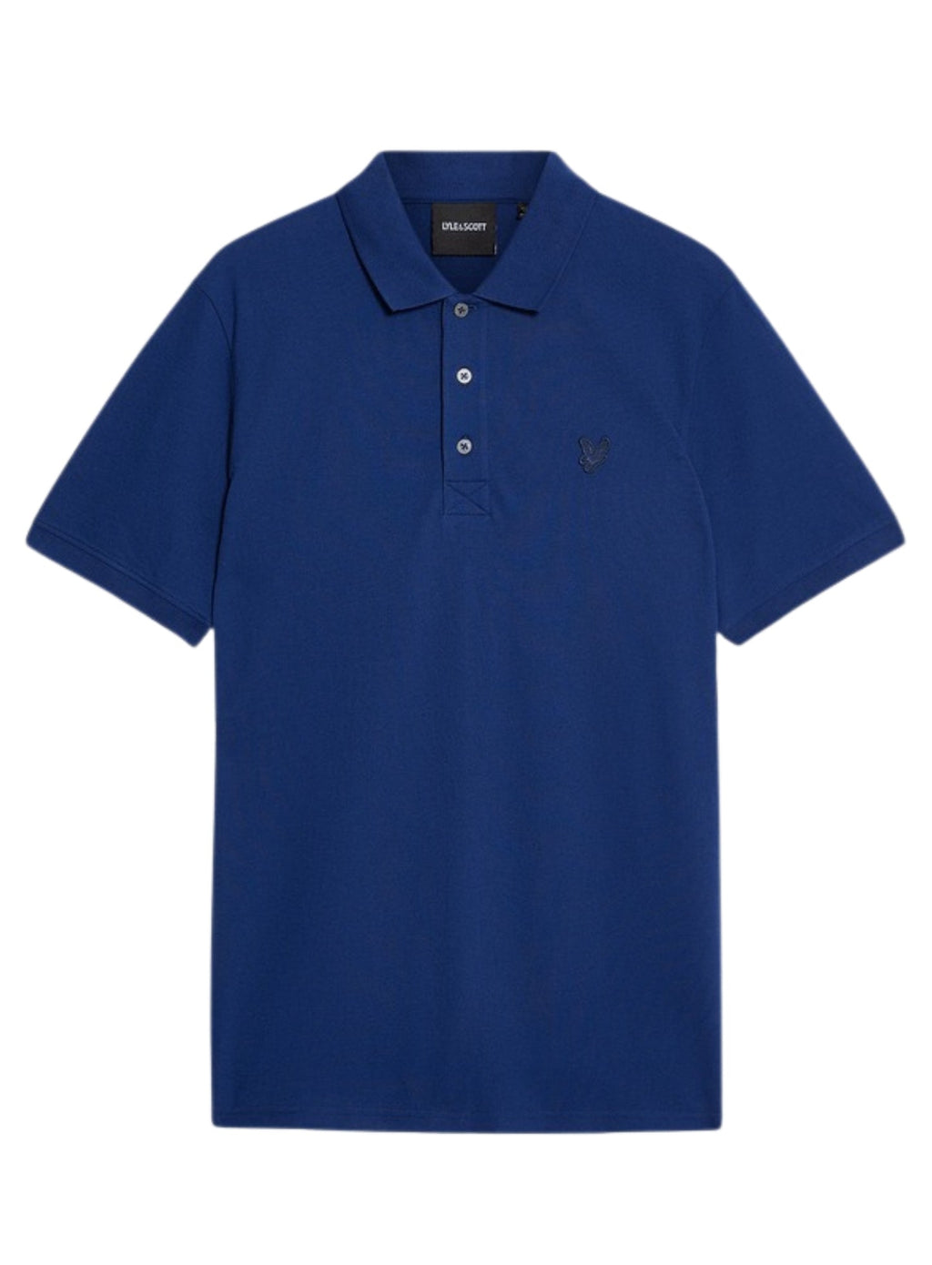 LYLE & SCOTT Superfine Cotton Polo Shirt Blueprint