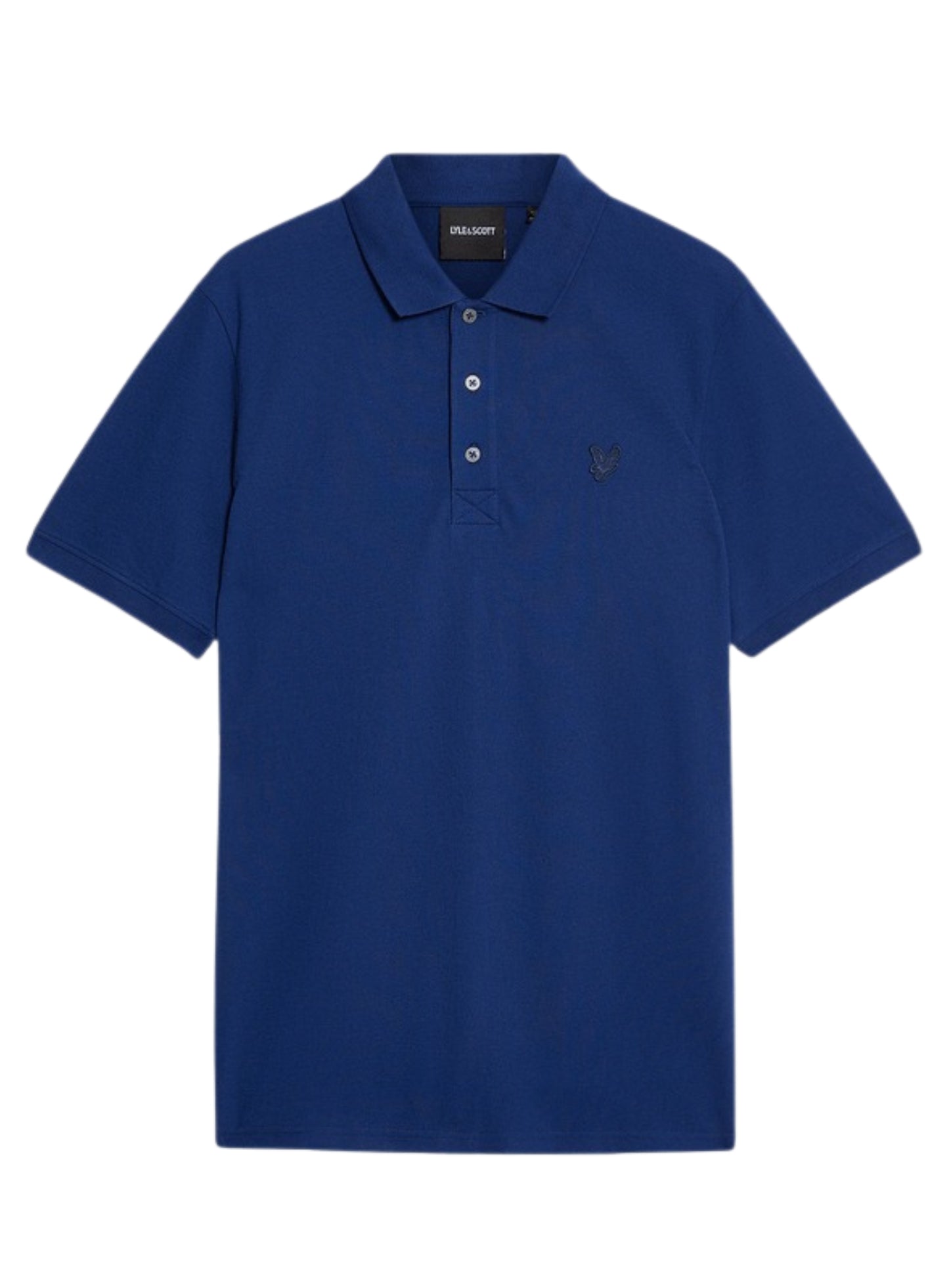 LYLE & SCOTT Superfine Cotton Polo Shirt Blueprint