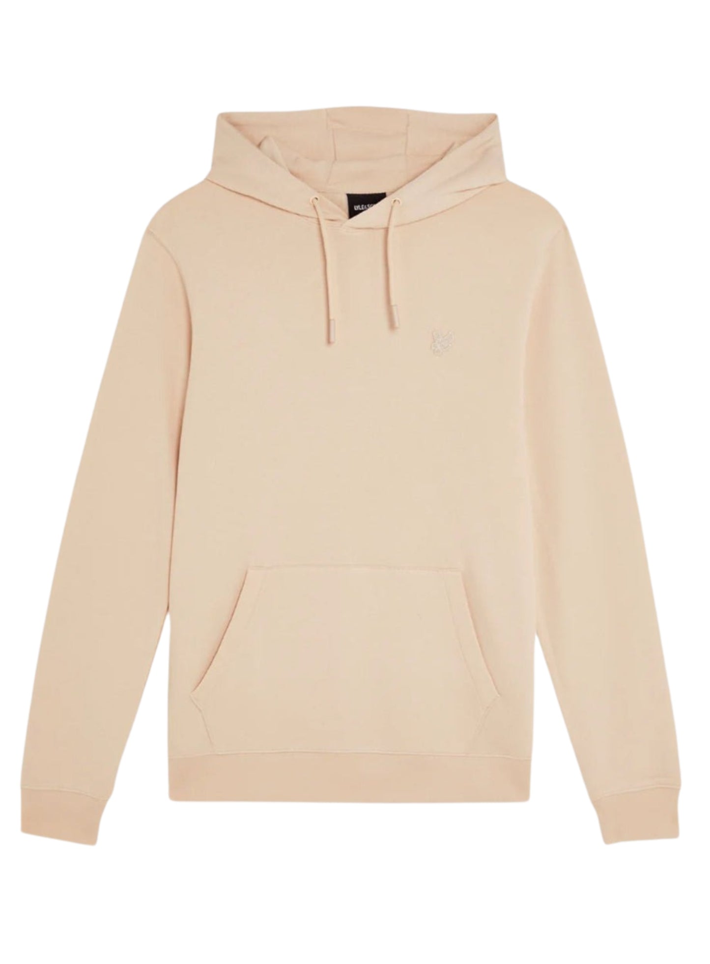 LYLE & SCOTT Superfine Cotton Loopback Hoodie Pink Tint