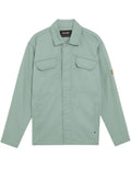 LYLE & SCOTT Multi Pocket Full Zip Overshirt Cold Mint