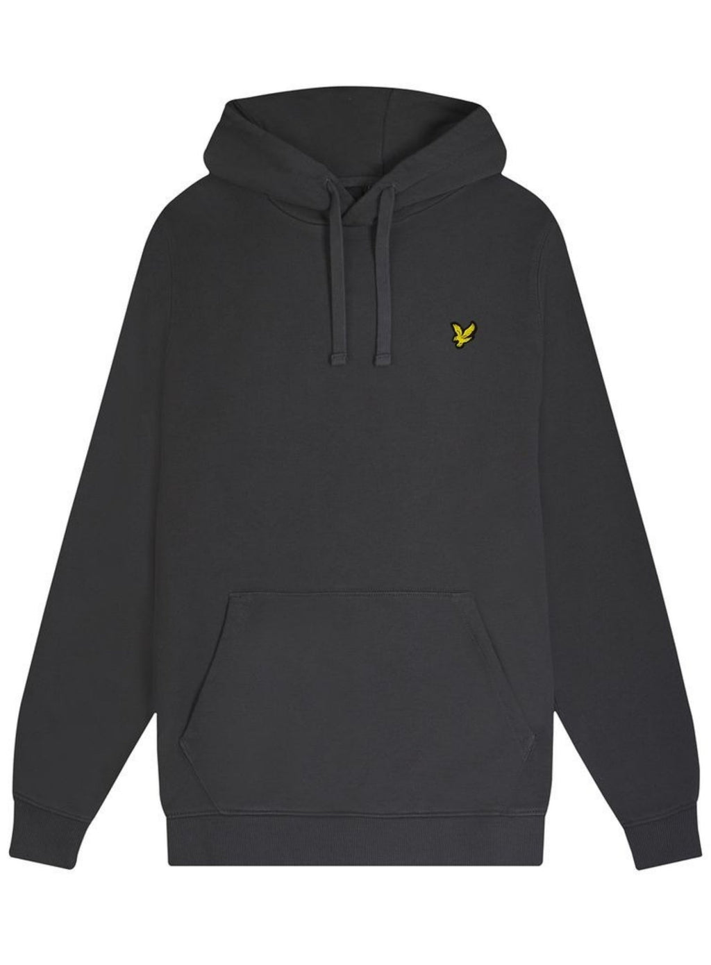 LYLE & SCOTT Loopback Cotton Hoodie Gunmetal