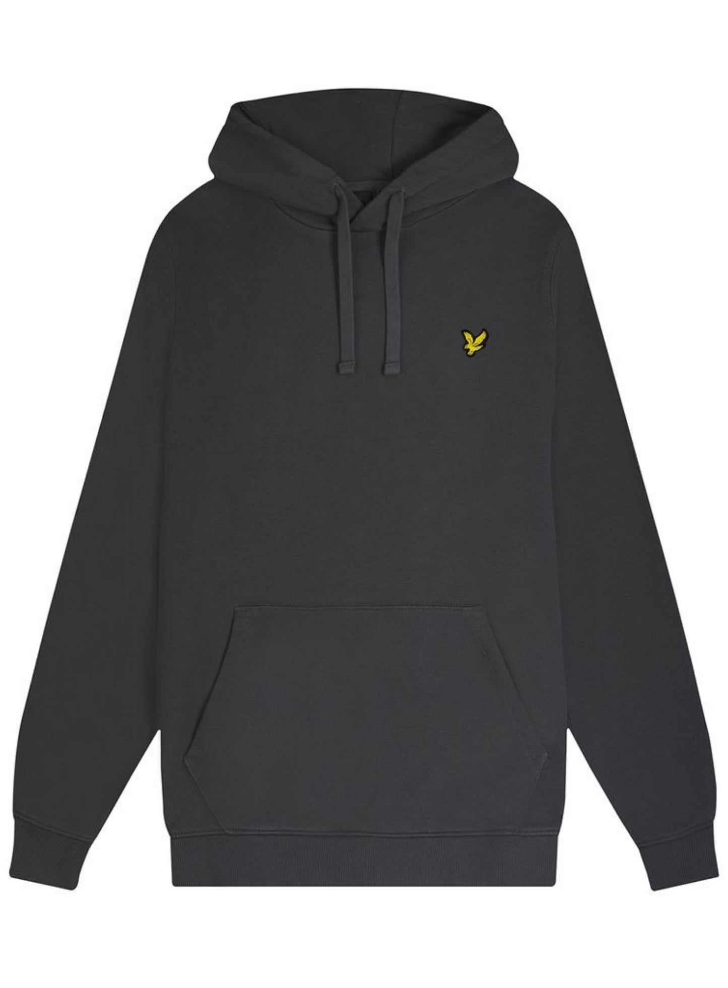 LYLE & SCOTT Loopback Cotton Hoodie Gunmetal