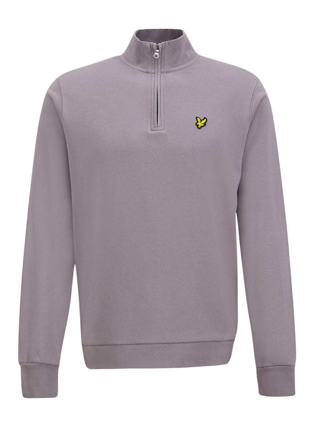 LYLE & SCOTT Loopback Quarter Zip Sweat Gull Grey