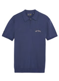 LYLE & SCOTT Golf Together Zipped Polo Shirt Crown Blue
