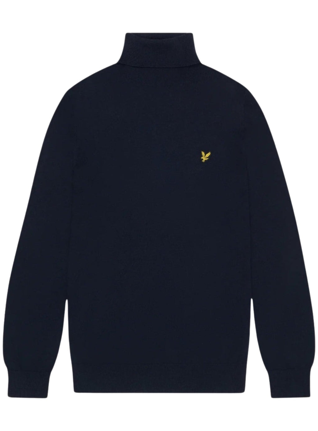 LYLE & SCOTT Cotton Merino Turtleneck Jumper Dark Navy