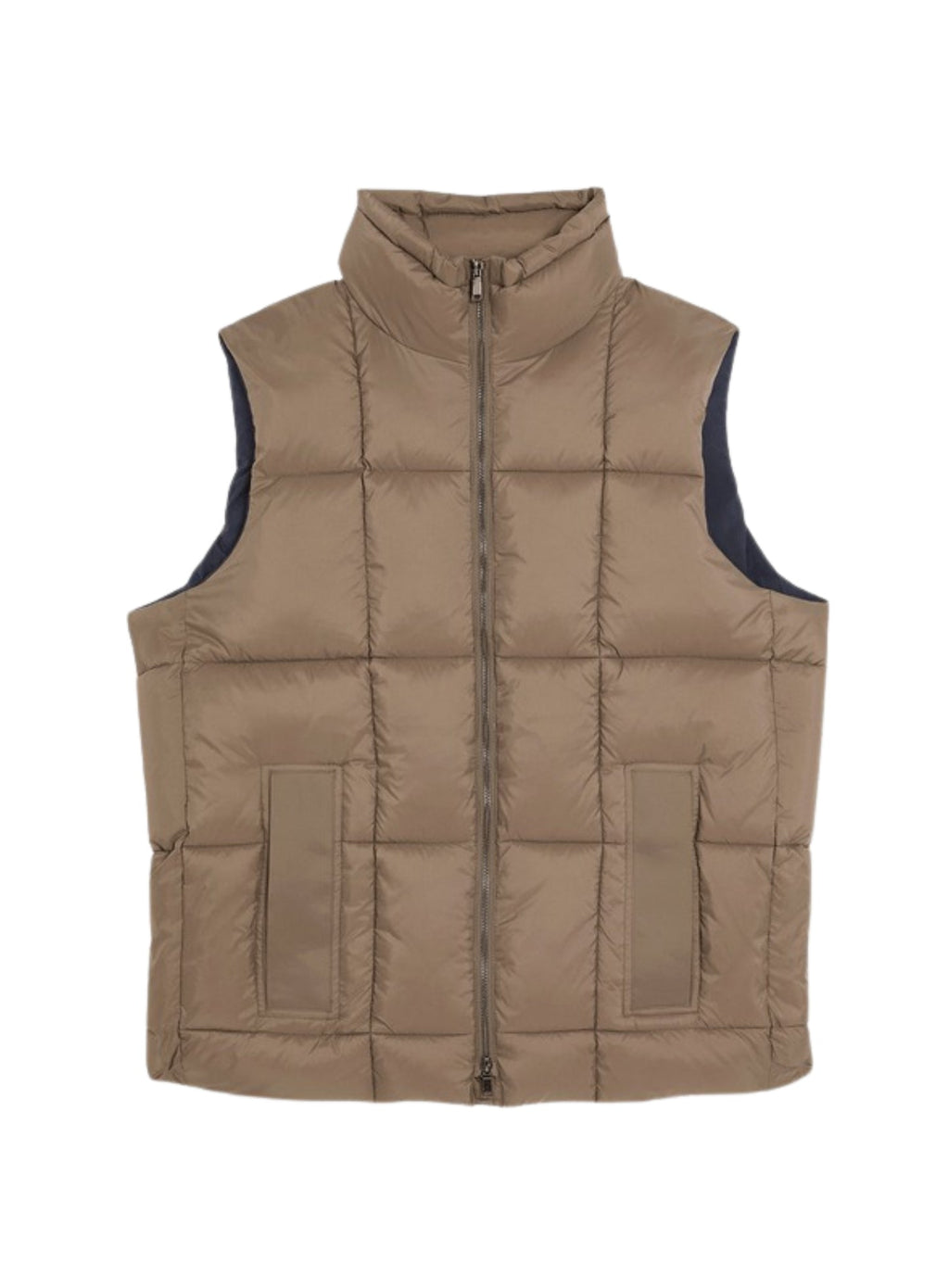 LYLE & SCOTT Square Cocoon Puffer Gilet Falcon
