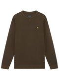 LYLE & SCOTT Crew Neck Sweatshirt Olive