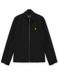 LYLE & SCOTT Mesh Back Softshell Funnel Neck Jacket Jet Black