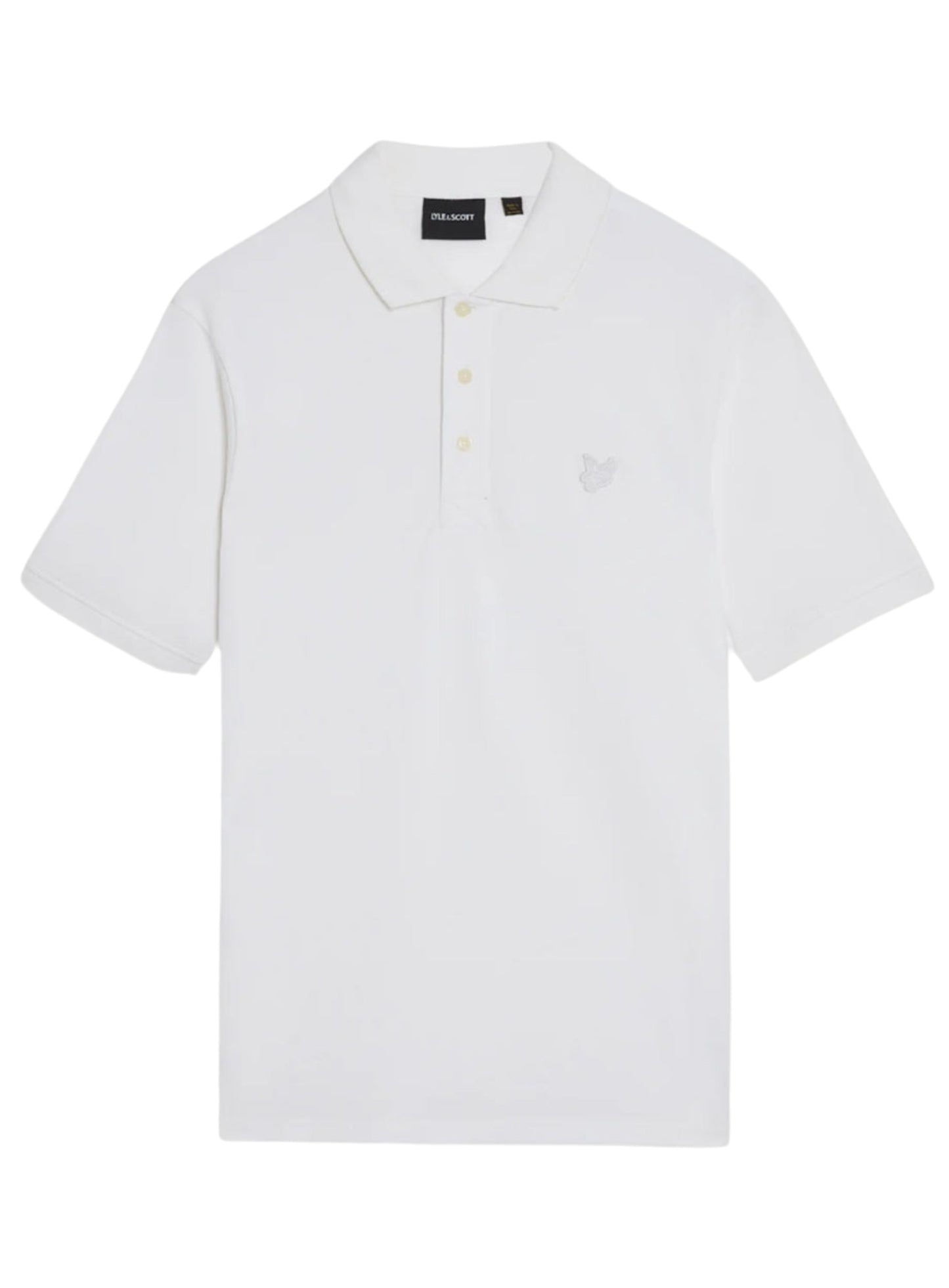 LYLE & SCOTT Stretch Polo Shirt White