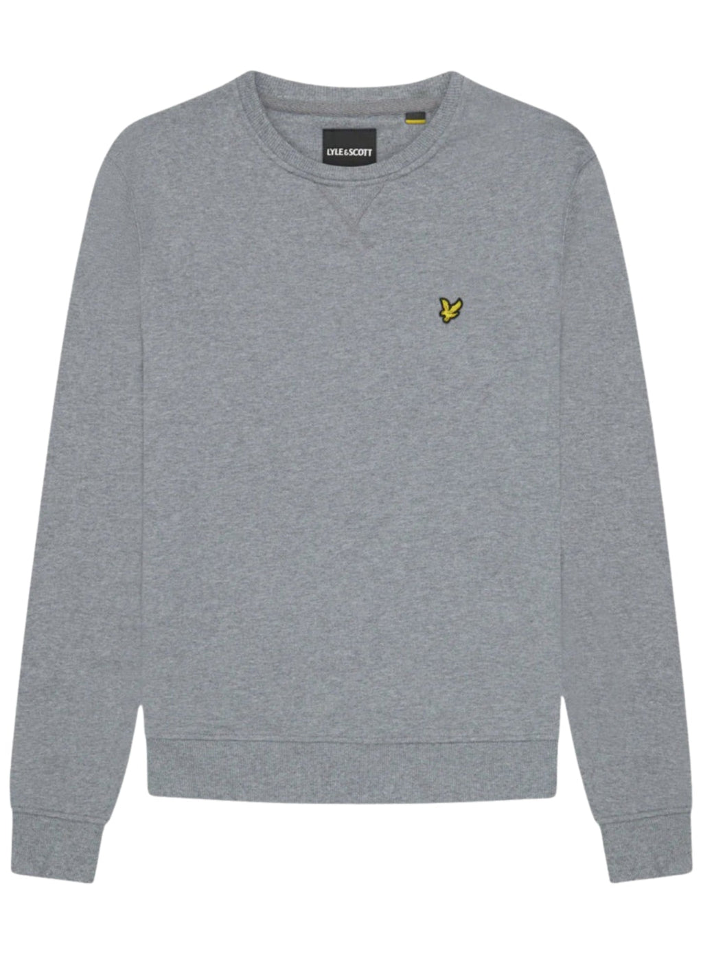 LYLE & SCOTT Crew Neck Sweatshirt Mid Grey Marl