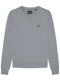 LYLE & SCOTT Crew Neck Sweatshirt Mid Grey Marl