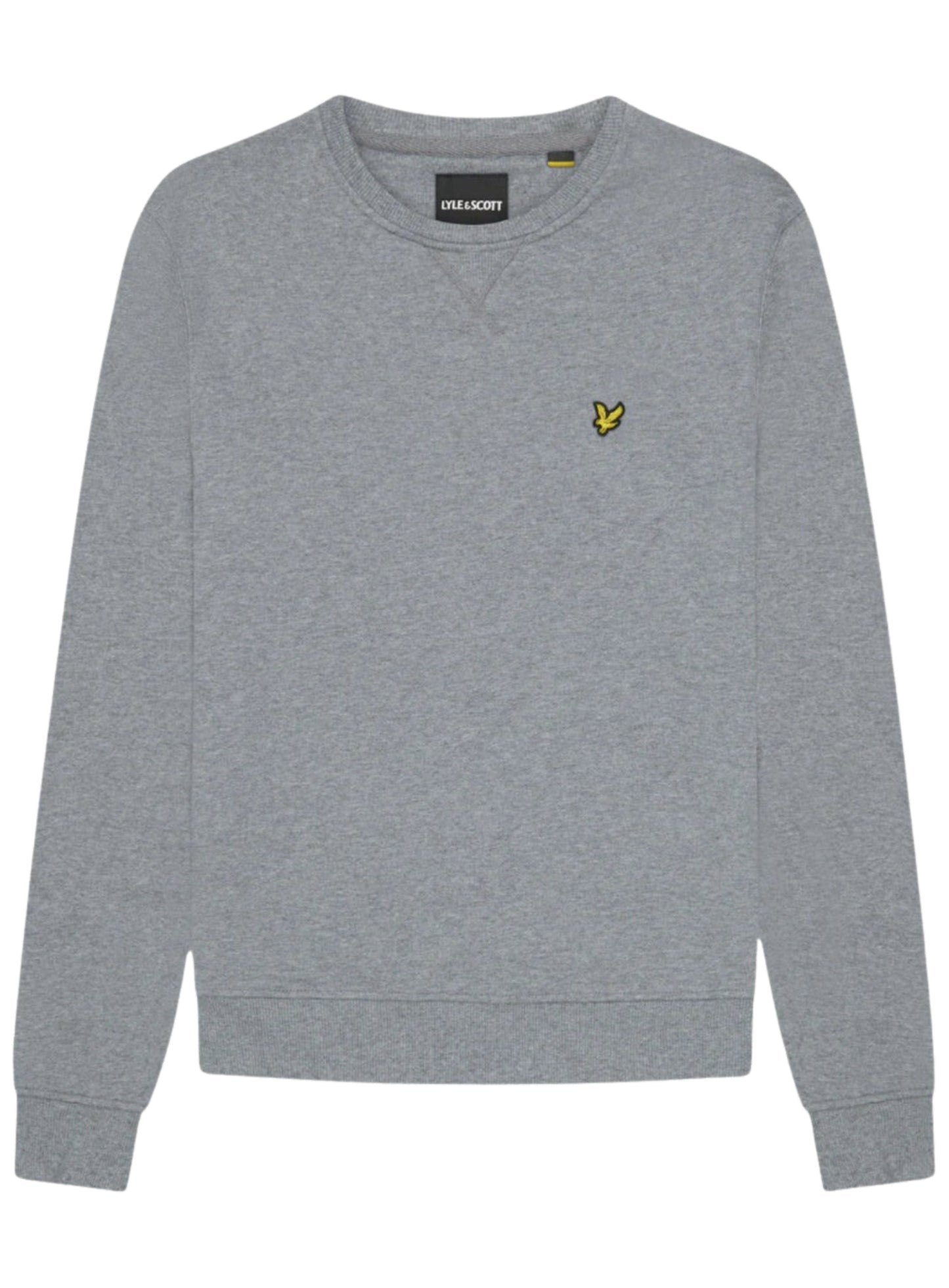 LYLE & SCOTT Crew Neck Sweatshirt Mid Grey Marl