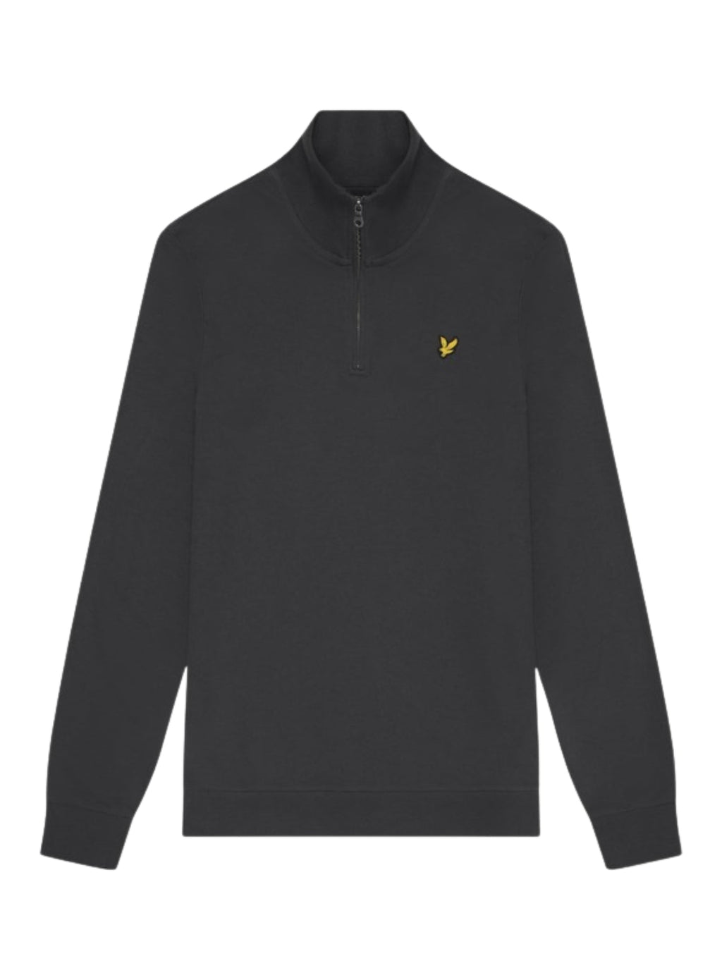 LYLE & SCOTT Loopback Quarter Zip Sweat Gunmetal