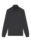 LYLE & SCOTT Loopback Quarter Zip Sweat Gunmetal