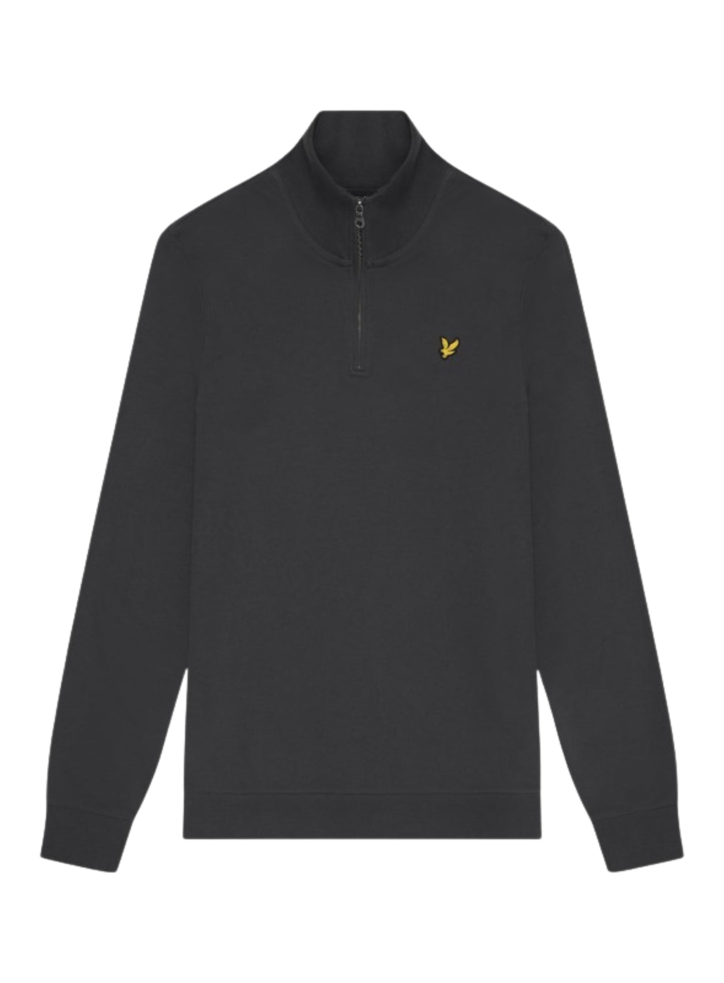 LYLE & SCOTT Loopback Quarter Zip Sweat Gunmetal