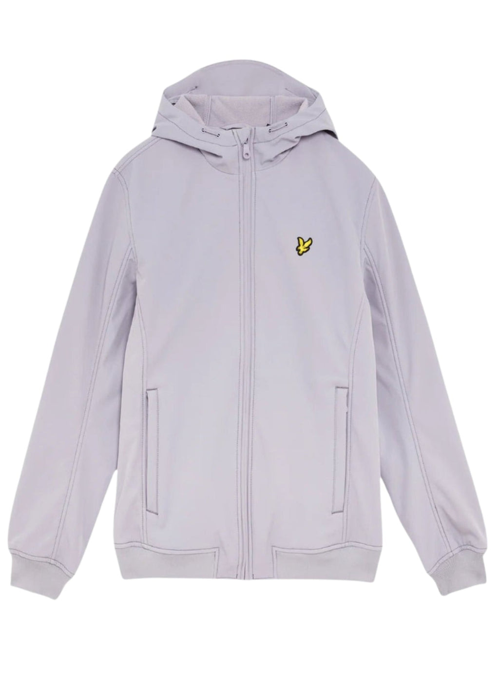 LYLE & SCOTT Fleece Lined Softshell Jacket Ash Lilac