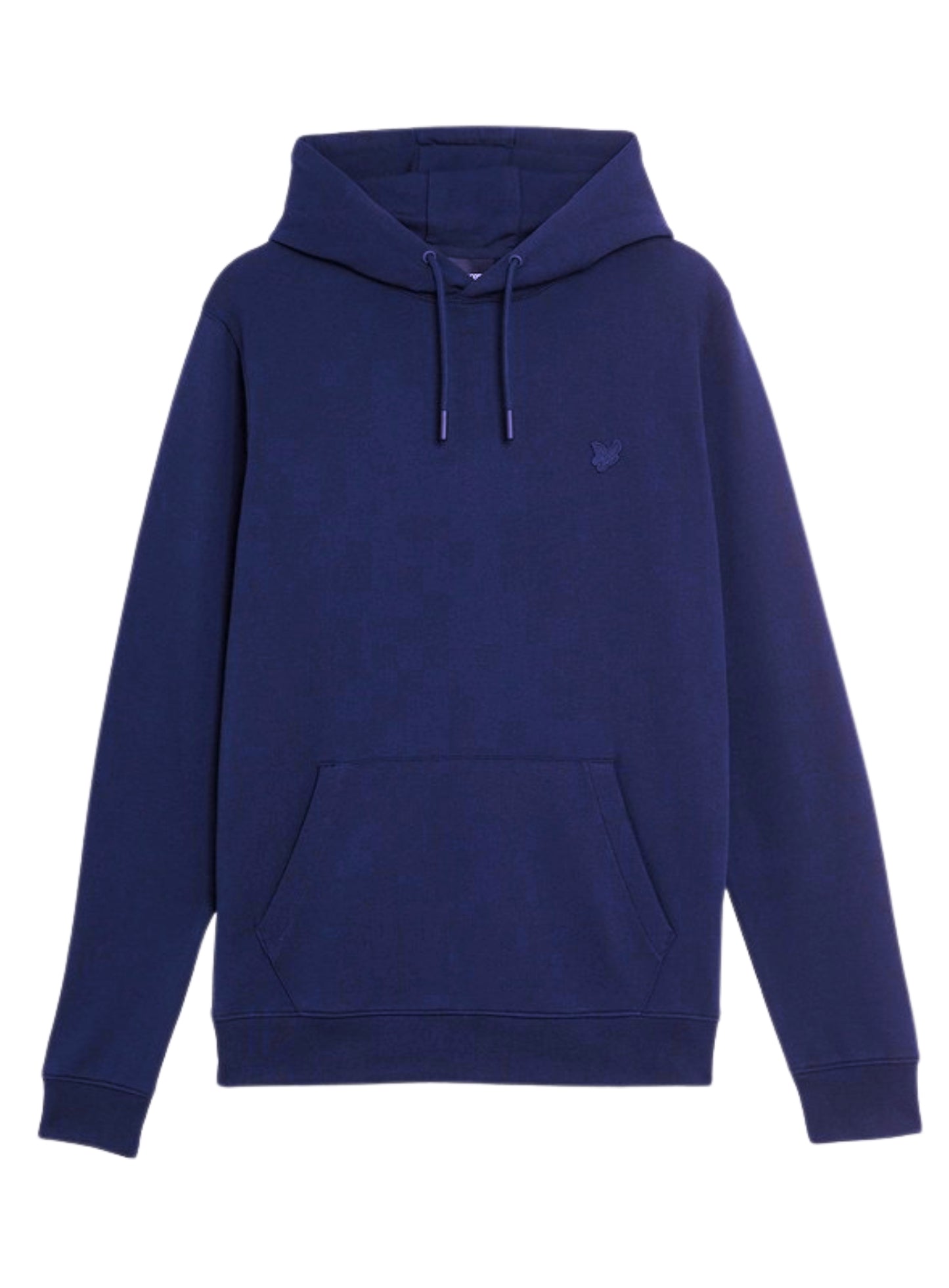 LYLE & SCOTT Superfine Cotton Loopback Hoodie Blueprint