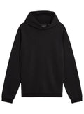 LYLE & SCOTT Logo Brushback Pullover Hoodie Jet Black