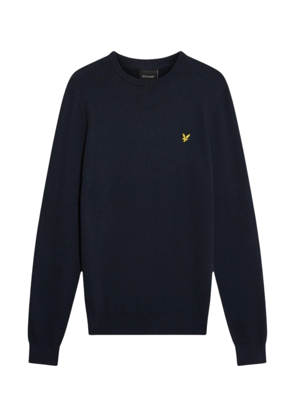 LYLE & SCOTT Cotton Crew Neck Jumper Dark Navy