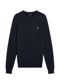 LYLE & SCOTT Cotton Crew Neck Jumper Dark Navy