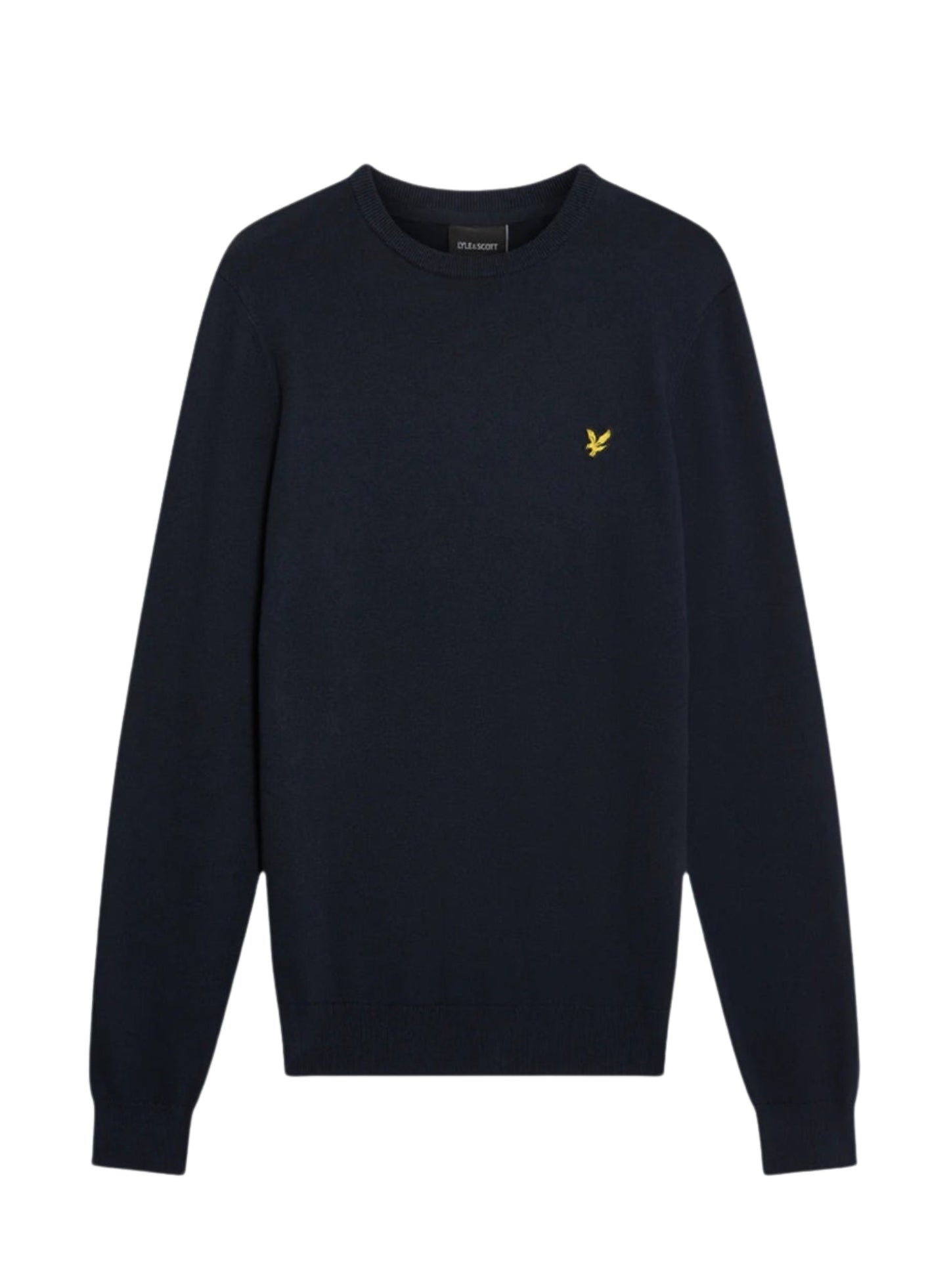 LYLE & SCOTT Cotton Crew Neck Jumper Dark Navy