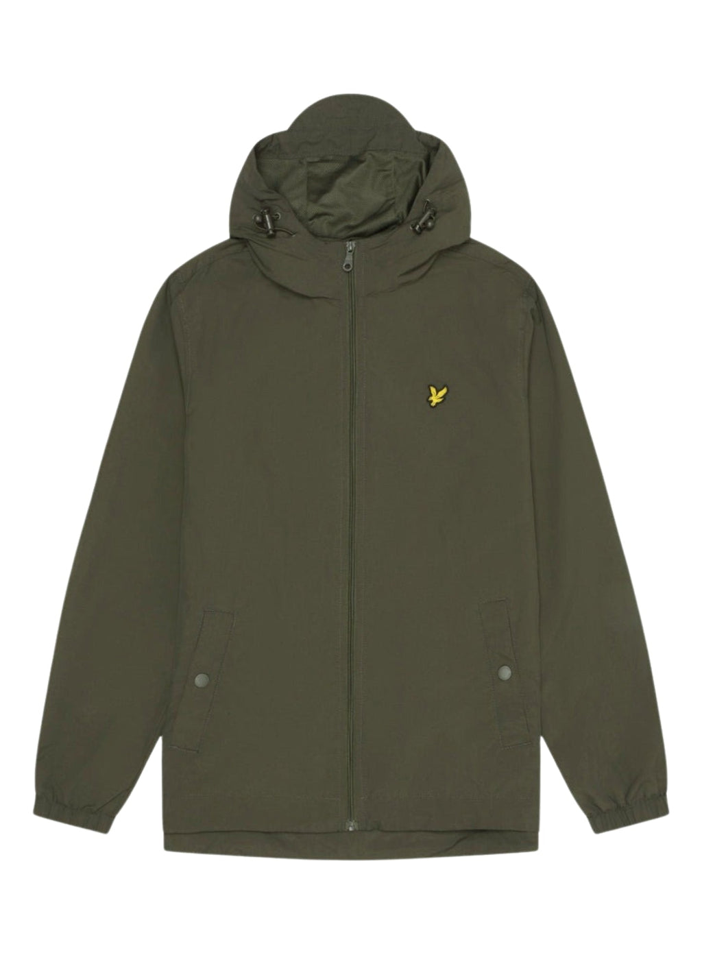 LYLE & SCOTT Water Resistant Hooded Jacket Olive