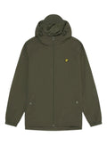 LYLE & SCOTT Water Resistant Hooded Jacket Olive
