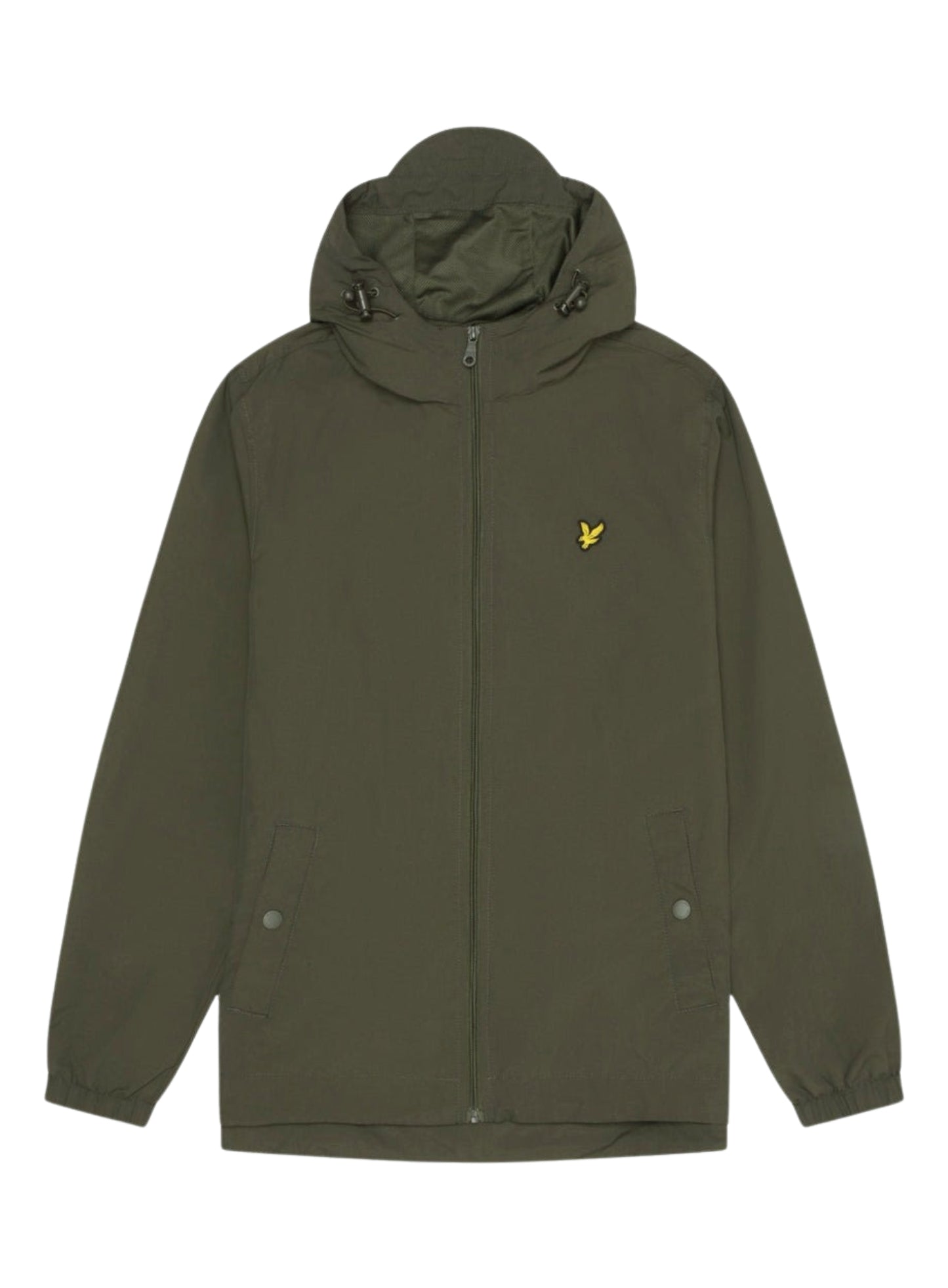 LYLE & SCOTT Water Resistant Hooded Jacket Olive