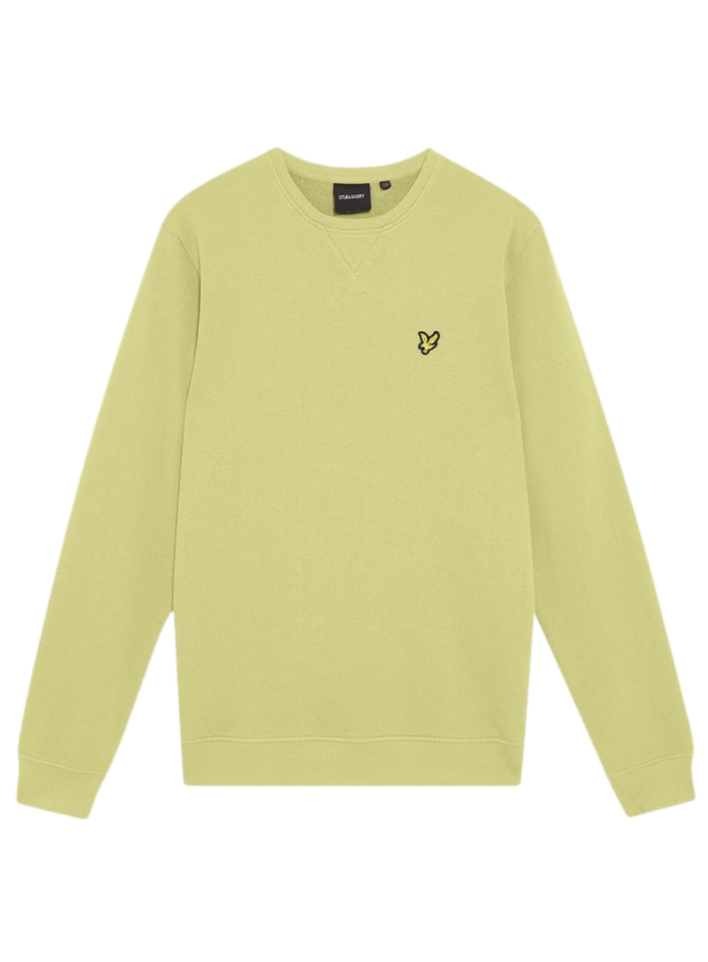 LYLE & SCOTT Cotton Crew Neck Sweatshirt Pale Willow