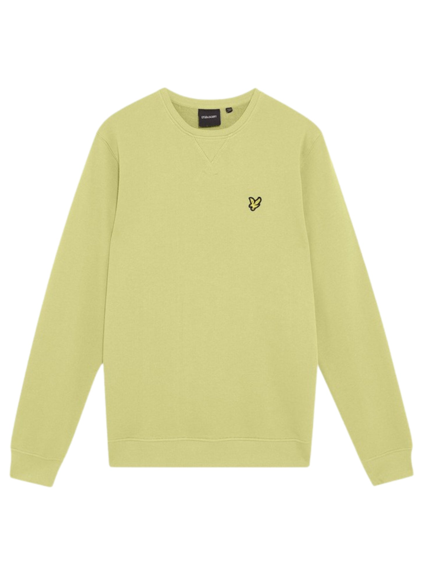 LYLE & SCOTT Cotton Crew Neck Sweatshirt Pale Willow