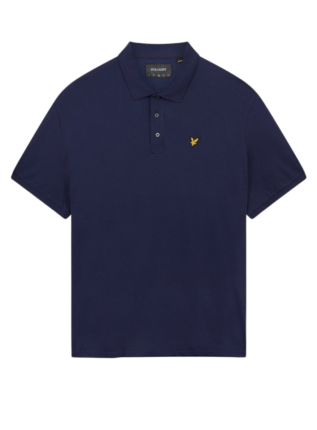 LYLE & SCOTT Plain Polo Shirt Navy