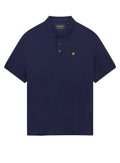 LYLE & SCOTT Plain Polo Shirt Navy
