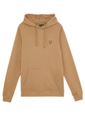 LYLE & SCOTT Loopback Cotton Hoodie Tigers Eye