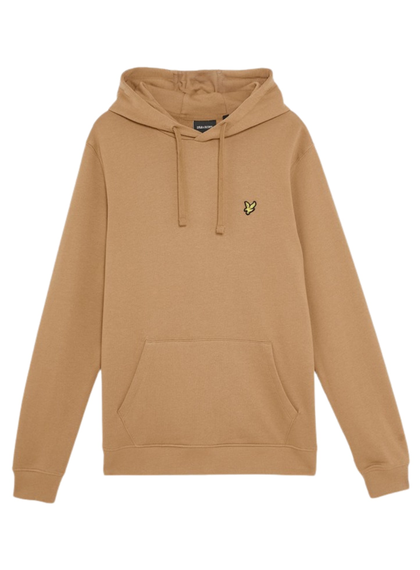 LYLE & SCOTT Loopback Cotton Hoodie Tigers Eye