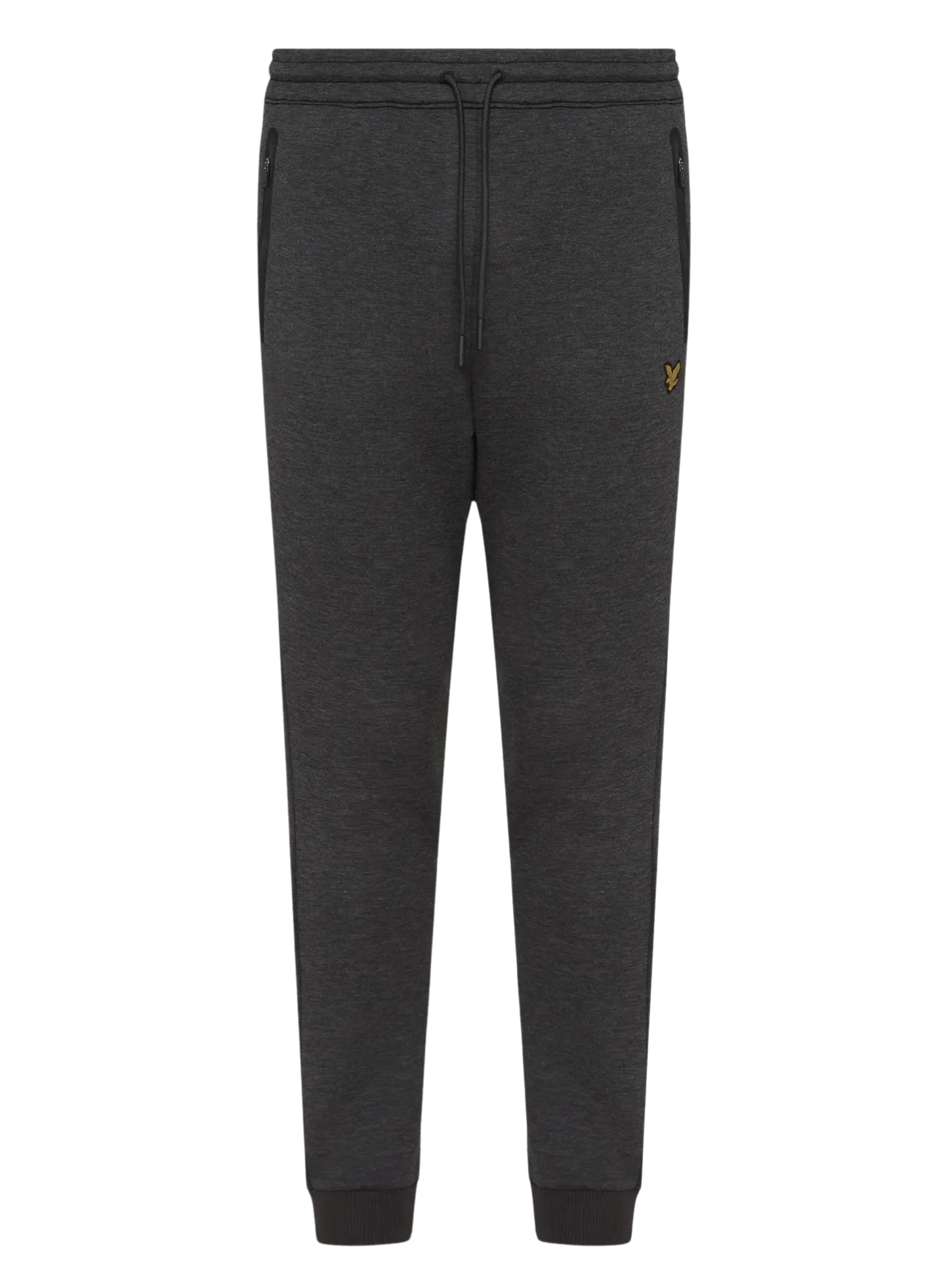 LYLE & SCOTT Sports Neoprene Trackies Track Pants Jet Black