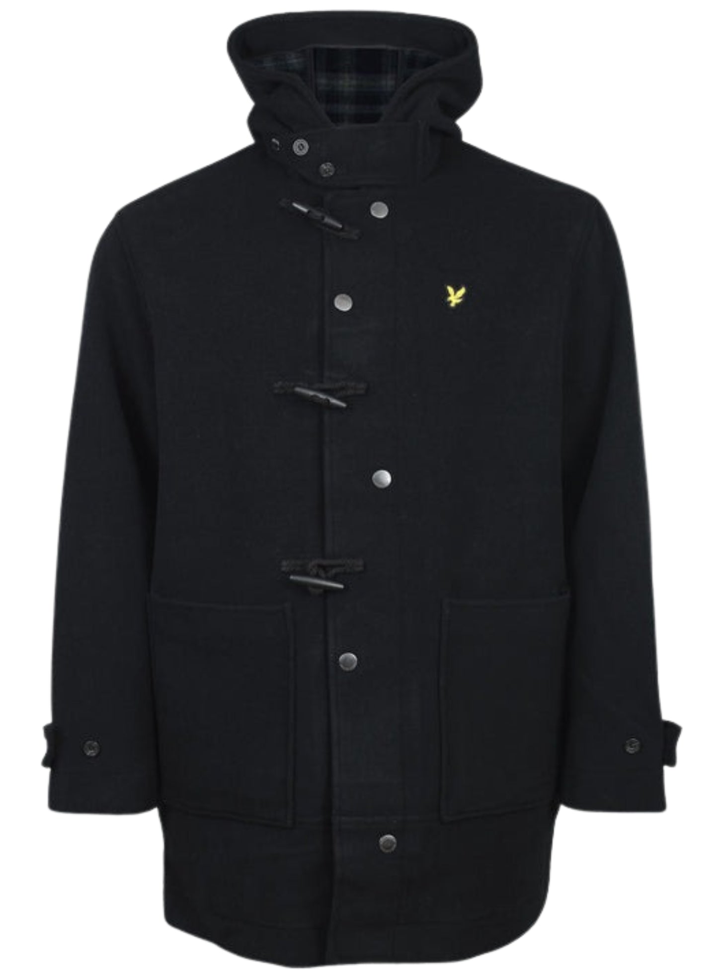 LYLE & SCOTT Duffle Coat Jet Black