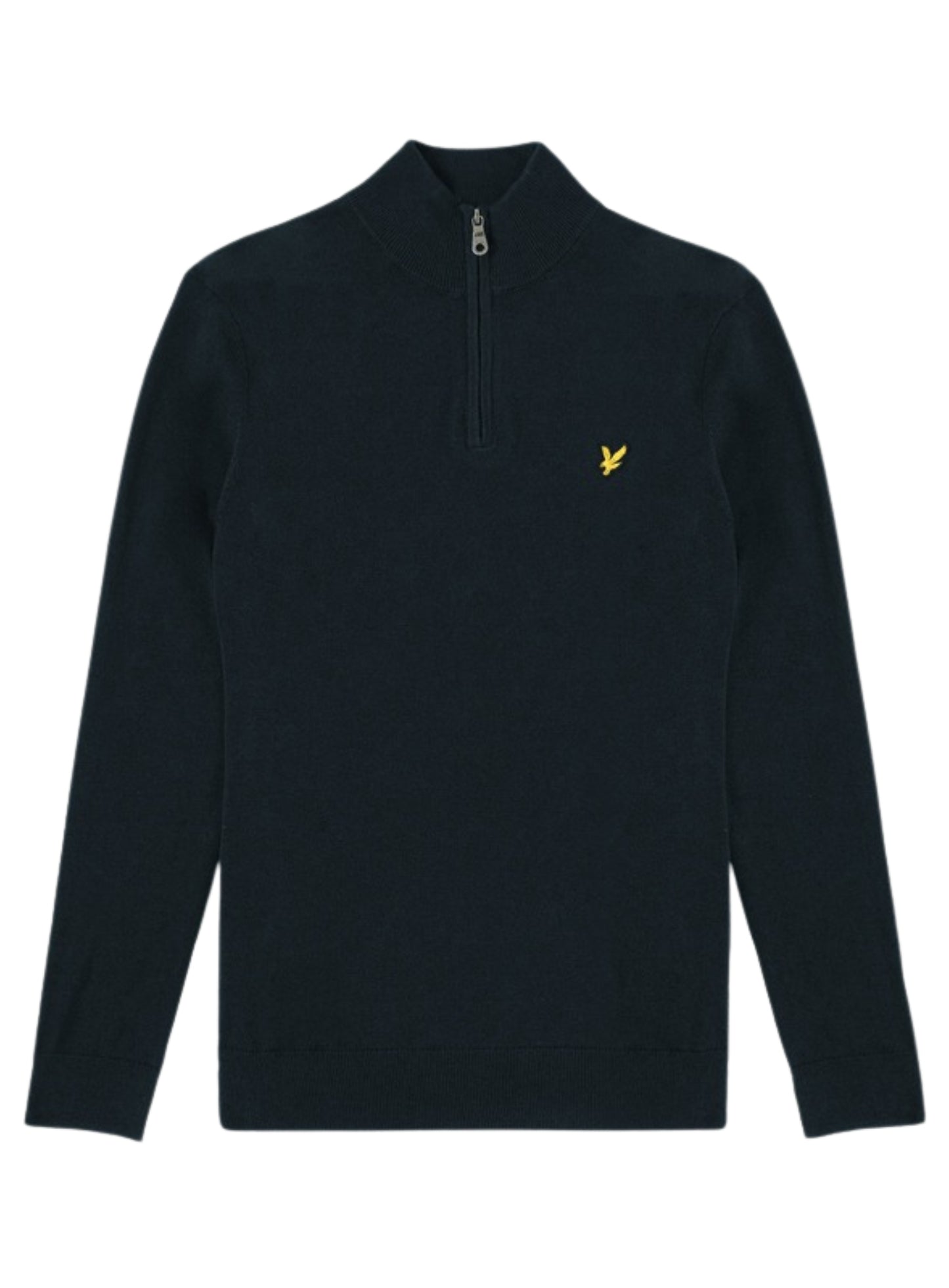 LYLE & SCOTT Cotton Merino Football Collar Jumper Dark Navy