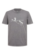 CP Company Jersey 24/1 Flock of cranes T-Shirt in Grey