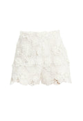 BARDOT WOMEN Amyra High Waisted Shorts Ivory