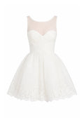 BARDOT WOMEN Hilda Hoop Mini Dress Ivory