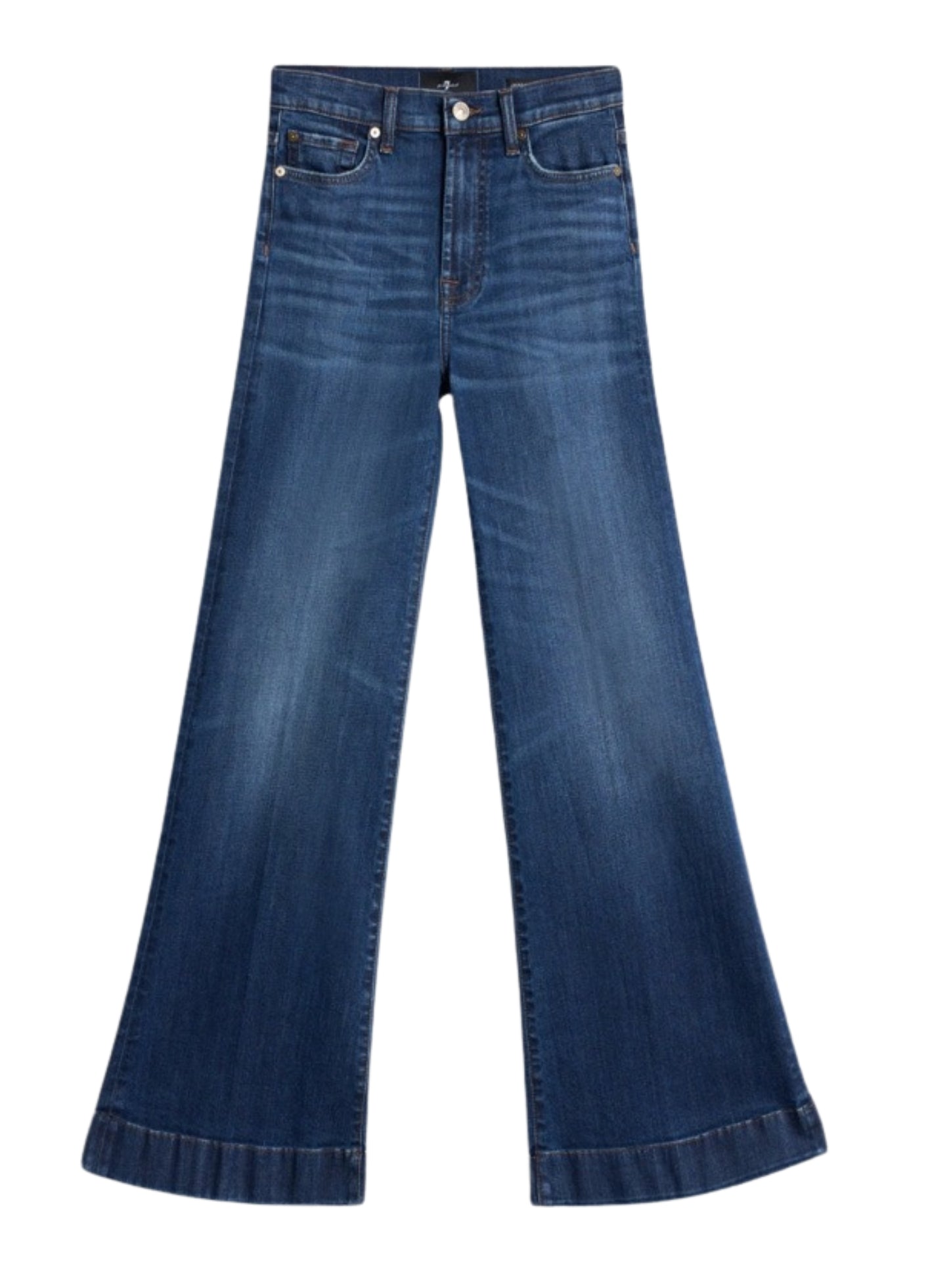 7 FOR ALL MANKIND WOMEN Modern Dojo Tailorless Loom Blue Jeans